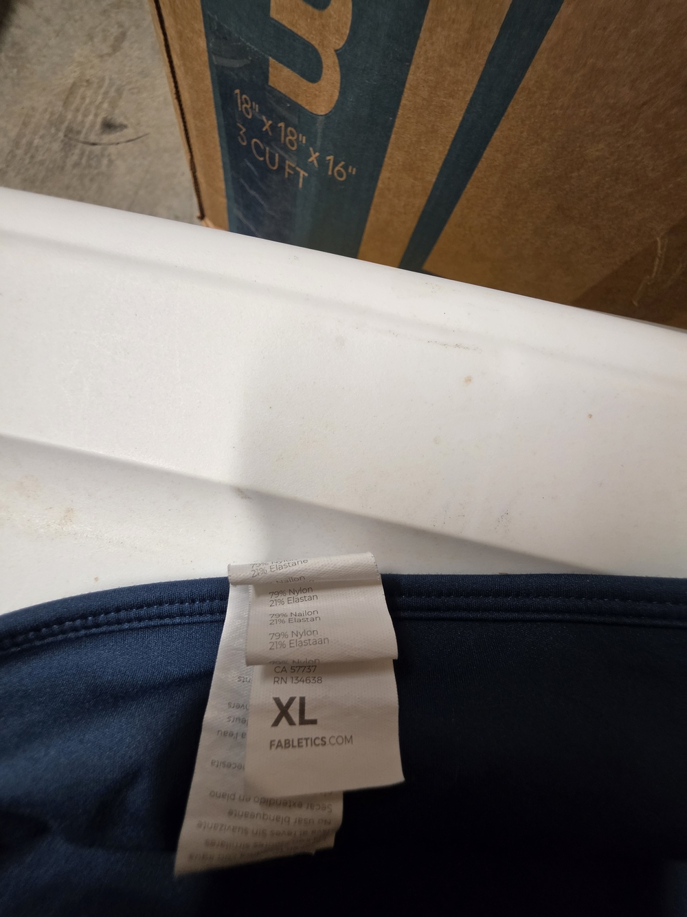 Fabletics Women's XL Navy Leggings